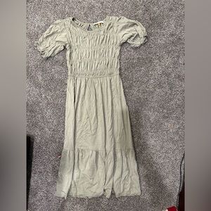 Downeast XS Sage Green Dress